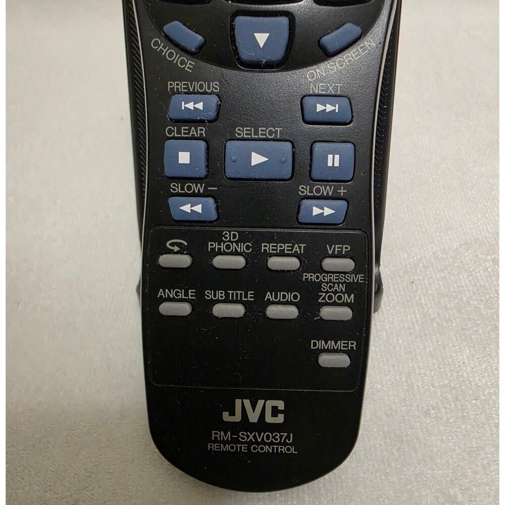 Genuine JVC RM-SXV037J DVD / Audio Remote Control - Picture 2 of 4